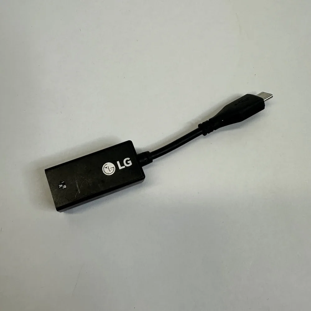 LG‎ USB-C to Ethernet RJ45 Adapter Black ATD5KF D17-0057001 Network Dongle